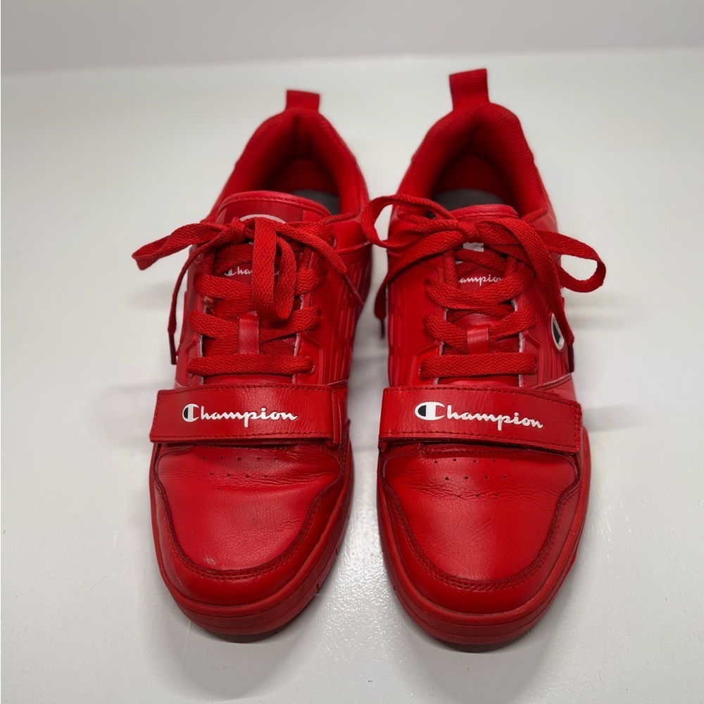 Champion 3 On 3 Low Sneakers Red | Boys Youth 9 (Fits Men’s 9) - Picture 4 of 11